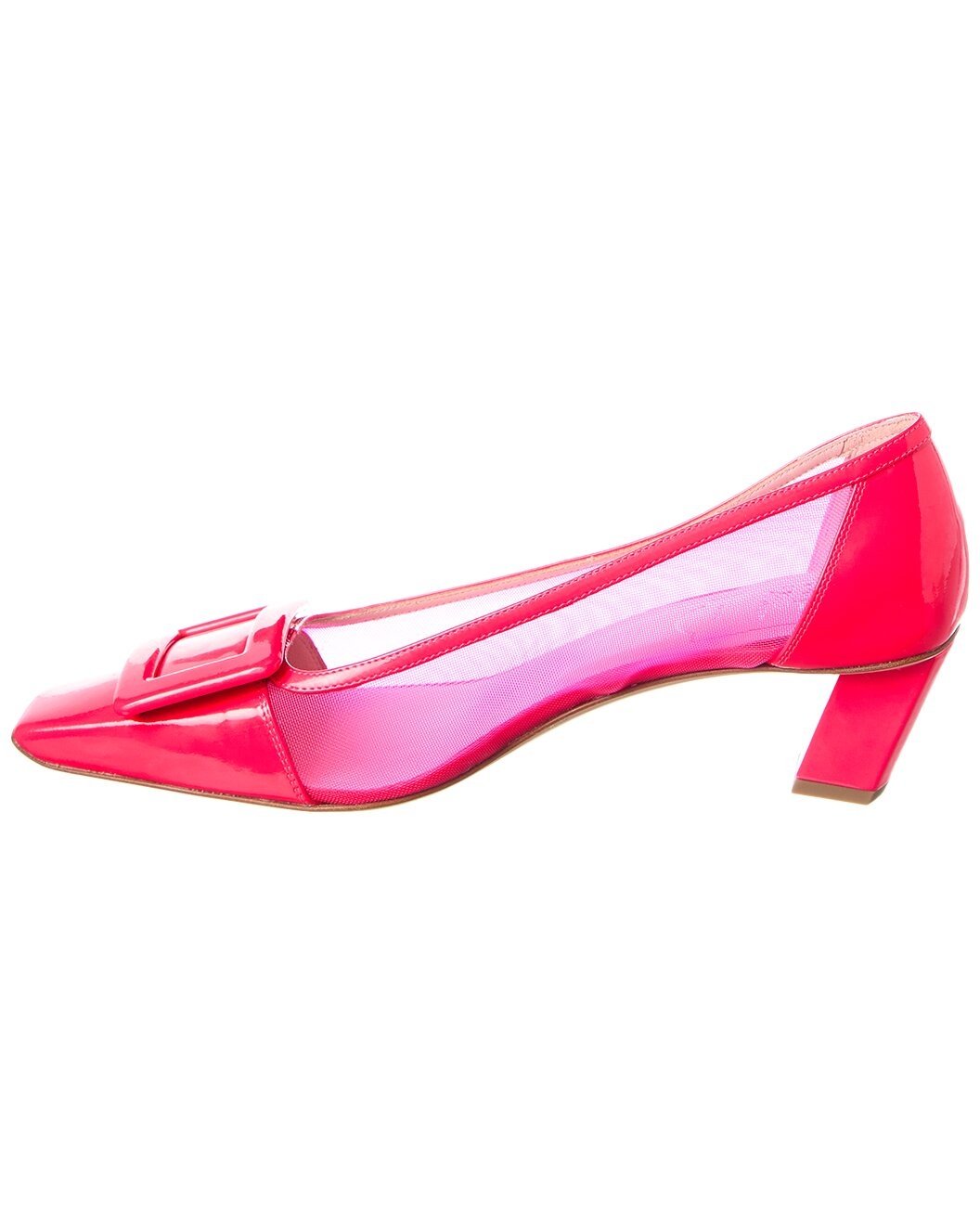 Roger Vivier Mesh & Leather Pump - 2