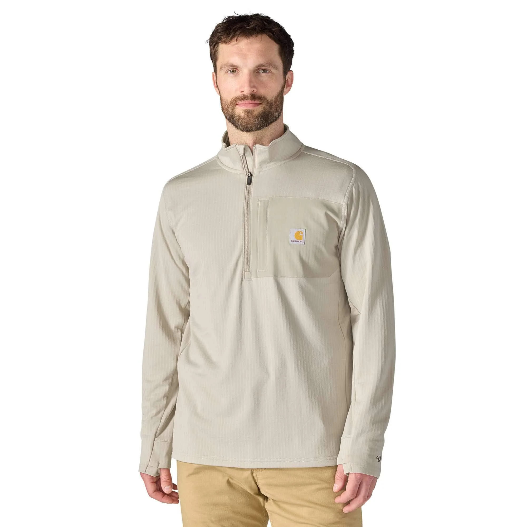 Force Ironwood Relaxed 1/2-Zip Mock Neck - 1