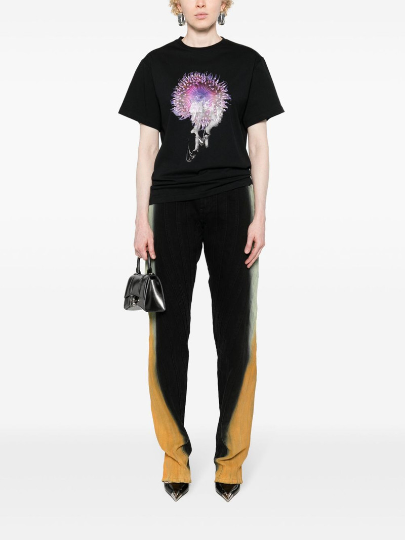 MUGLER Anemone cotton T-shirt outlook