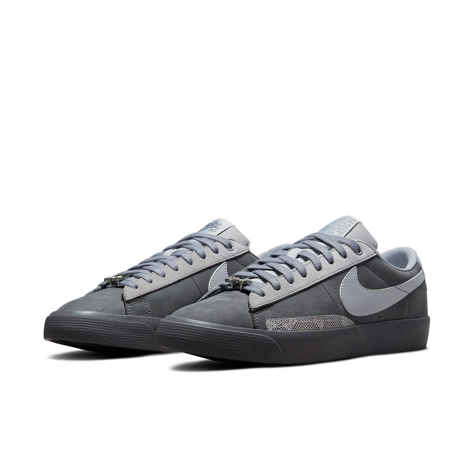 Nike Forty Percent Against Rights x Blazer Low SB 'Cool Grey' DN3754-001 - 3