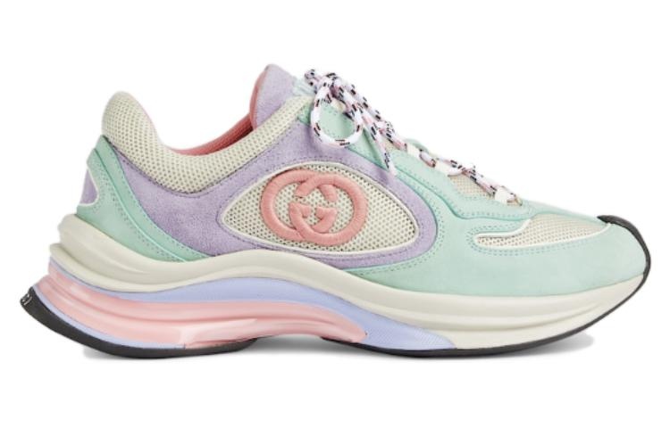 (WMNS) Gucci Run Sneaker 'Turquoise Suede' 746939-AACSK-3942 - 2