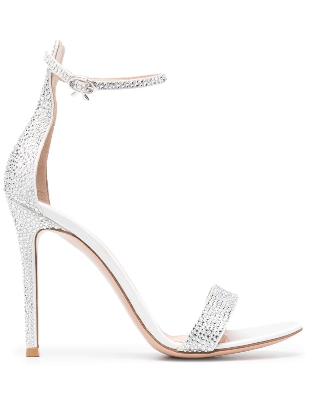 crystal-embellished 110mm sandals - 1