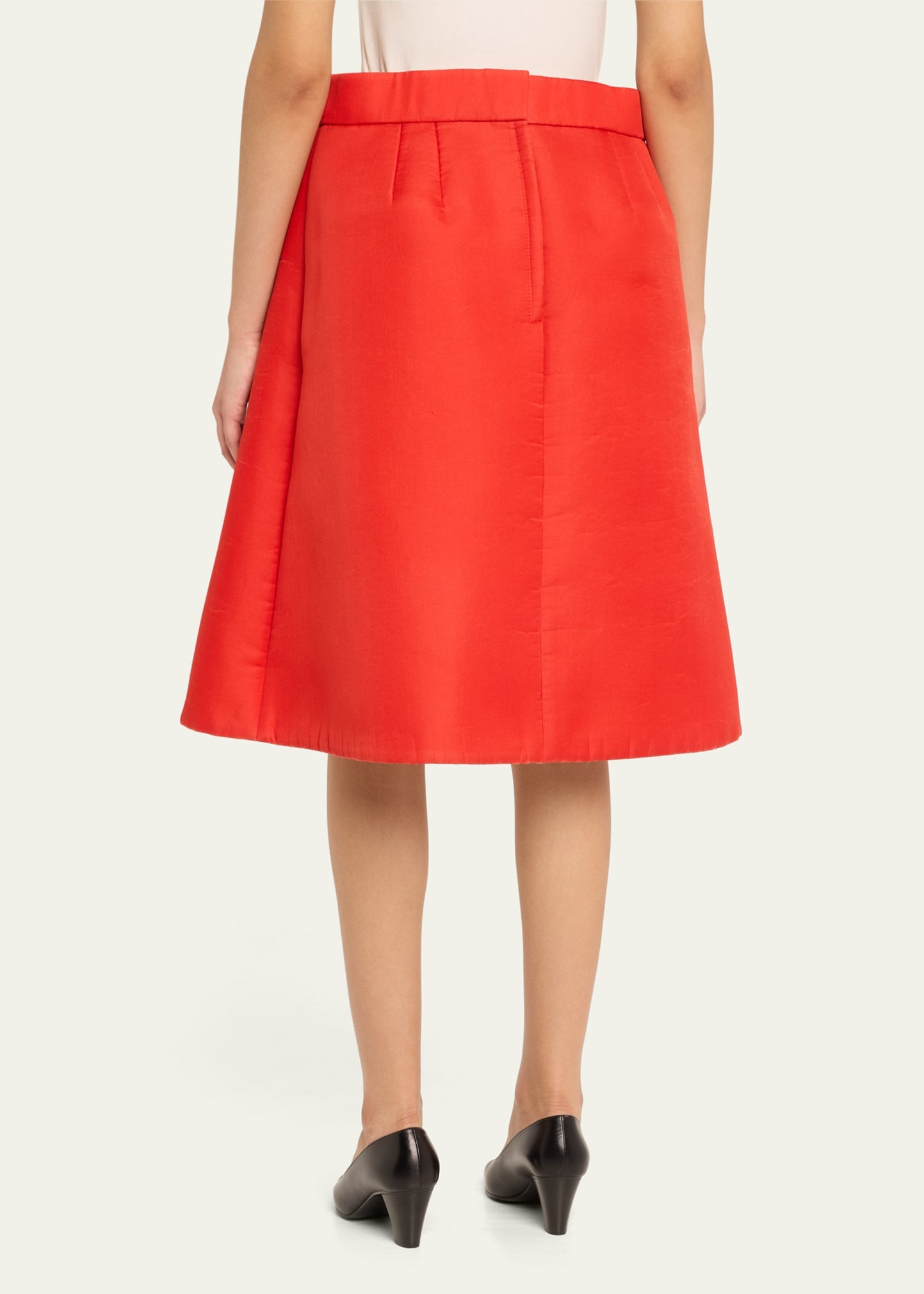 Aline Silk-Blend Skirt - 3