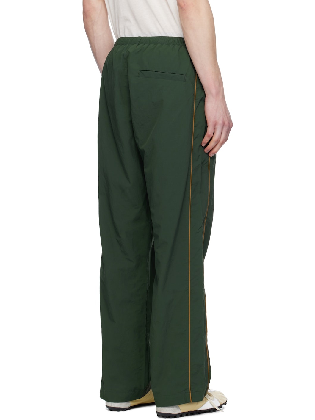 Green Garden Track Pants - 3