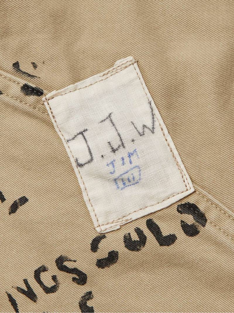 Printed Embroidered Cotton-Jersey Shirt 3