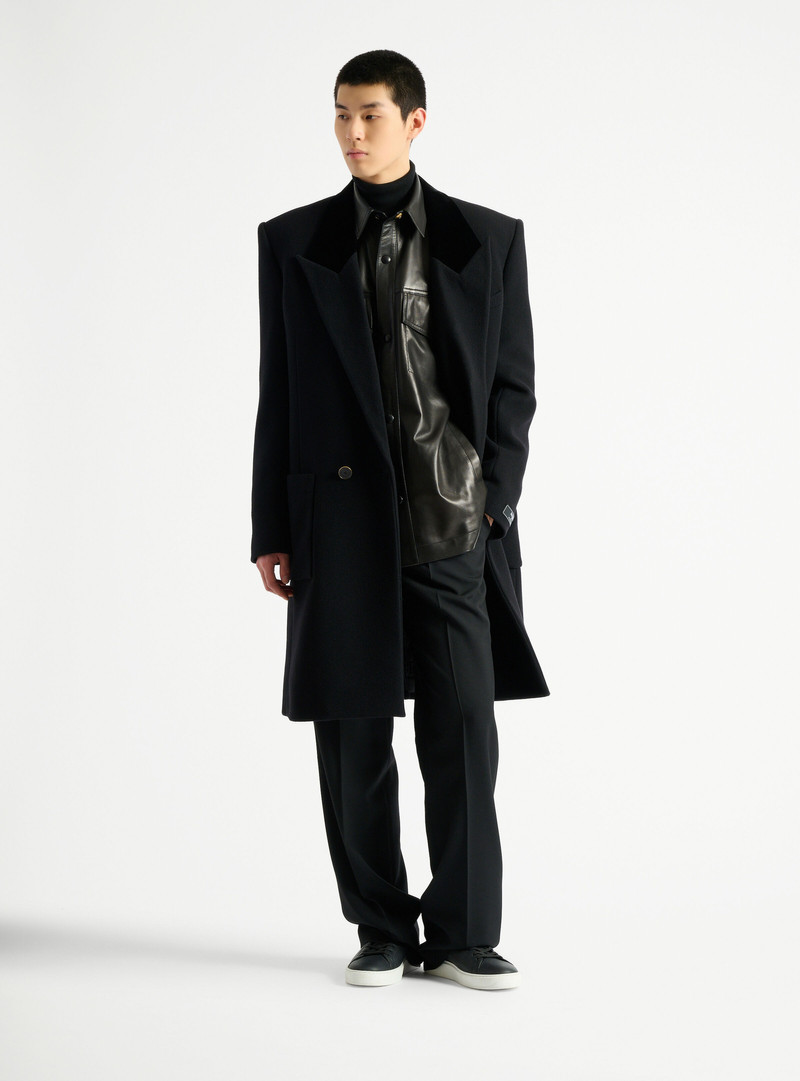 Balmain Leather overshirt outlook