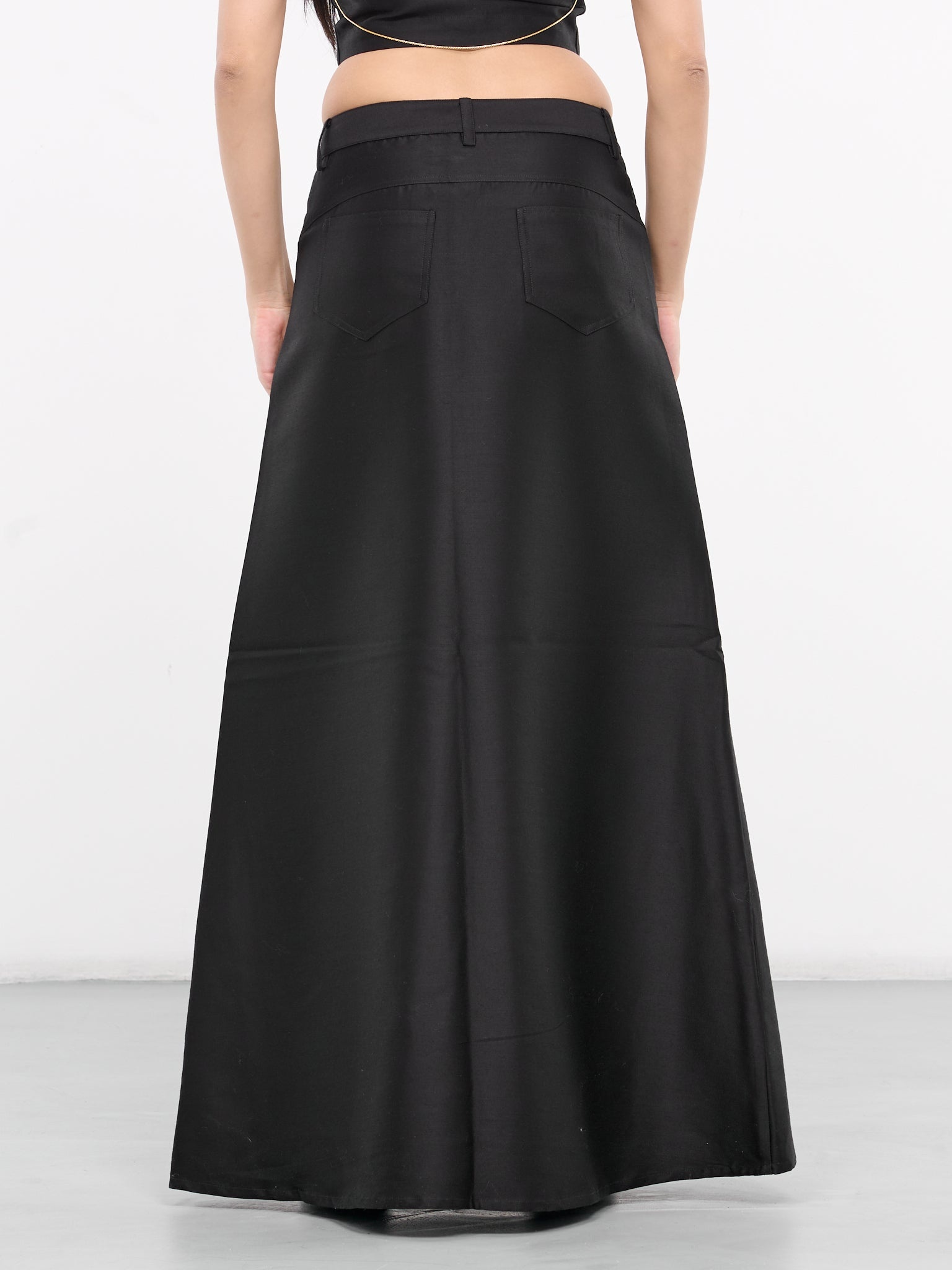 A-Shape Long Skirt - 3