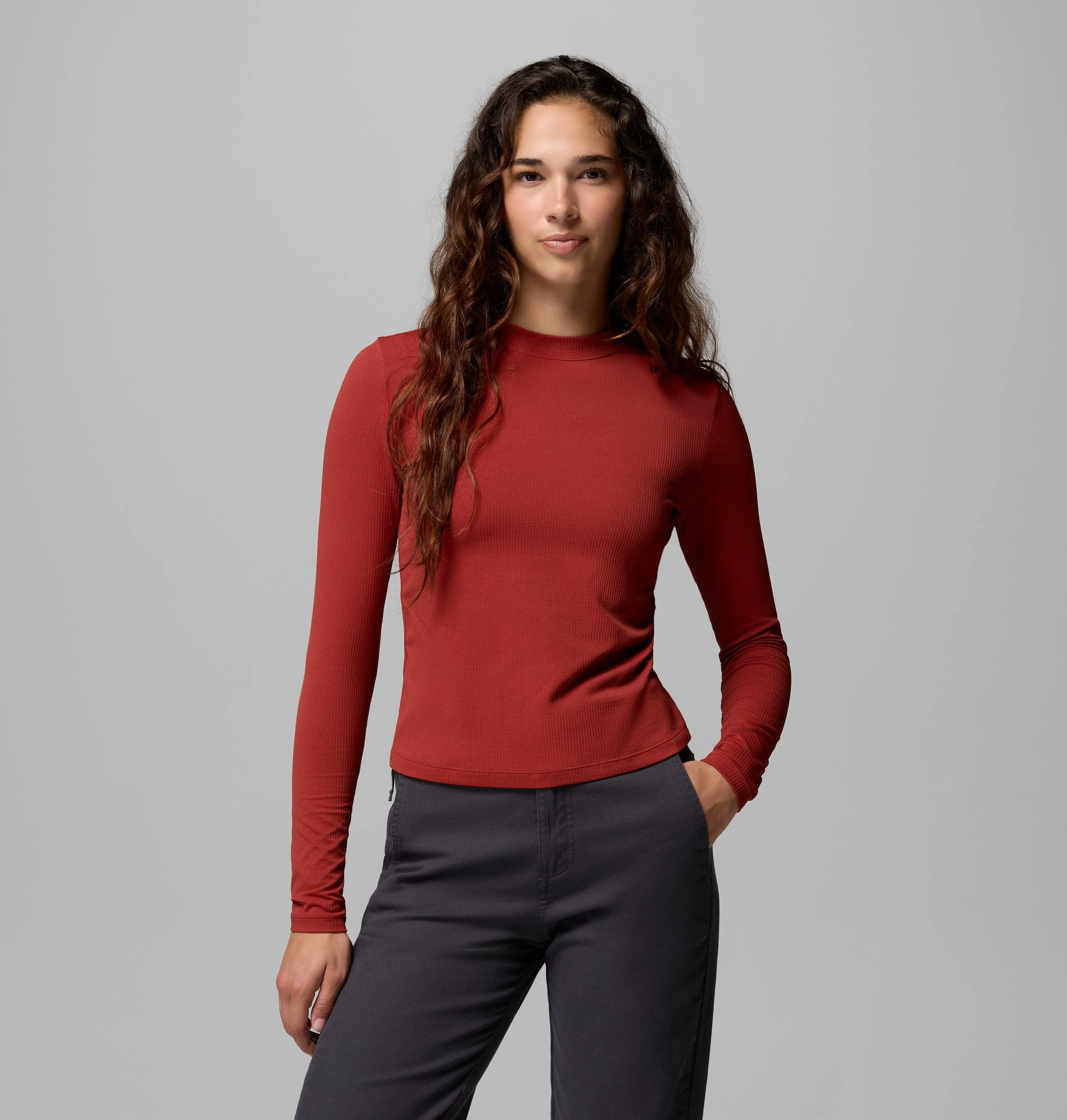 Women's Pinetown Canyon Long Sleeve Mockneck - 1
