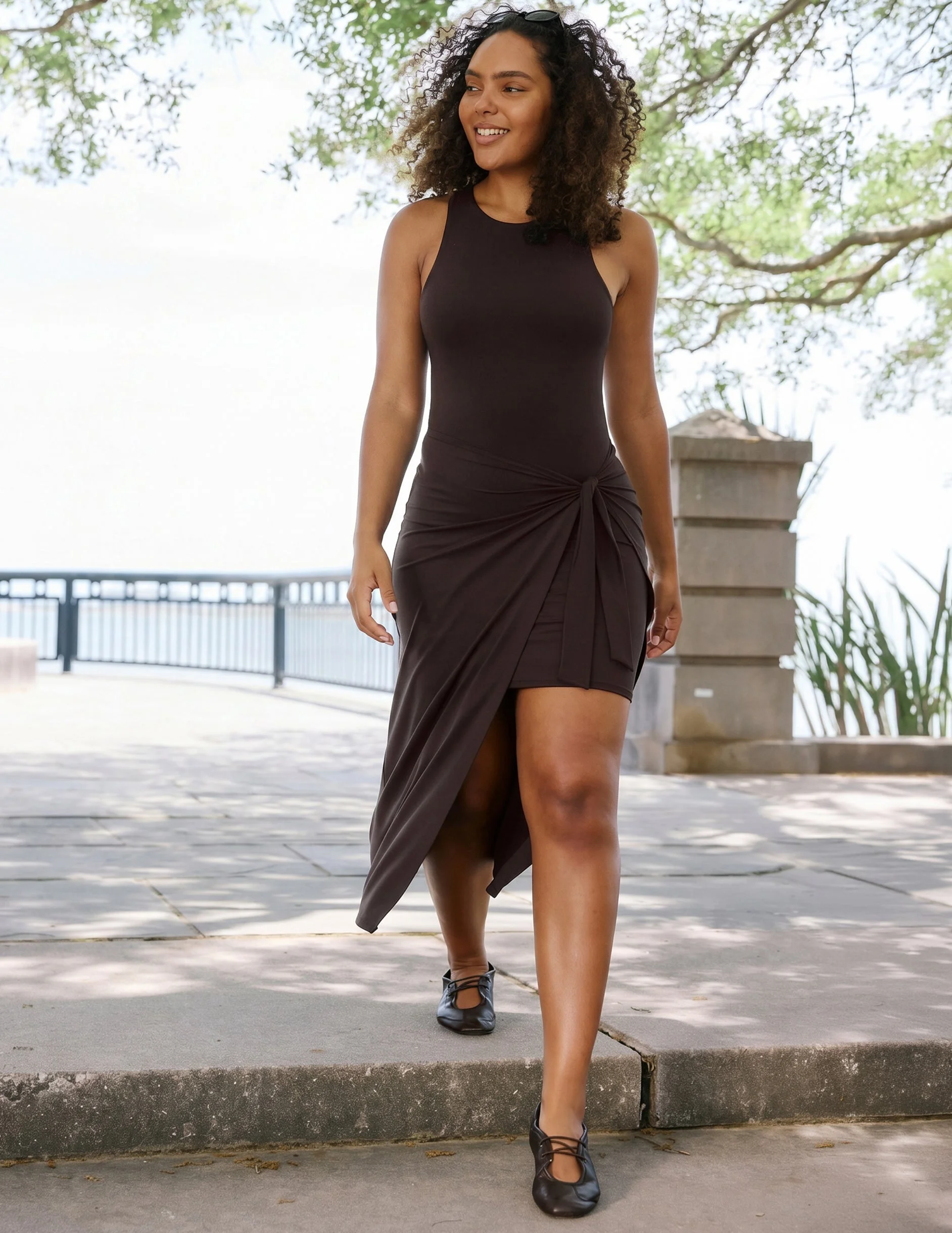 That's A Wrap Midi Dress - 1