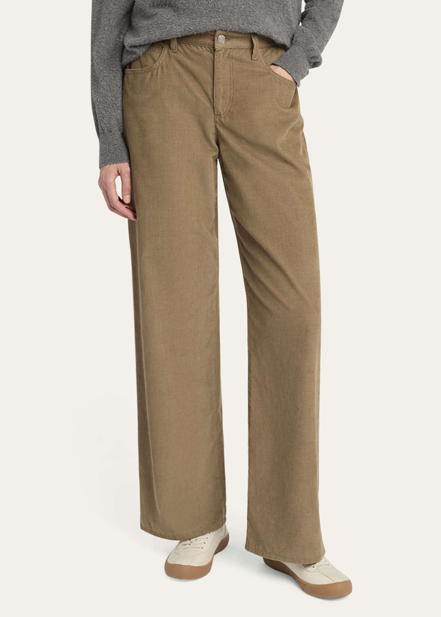 Eglitta Corduroy Wide-Leg Pants - 4