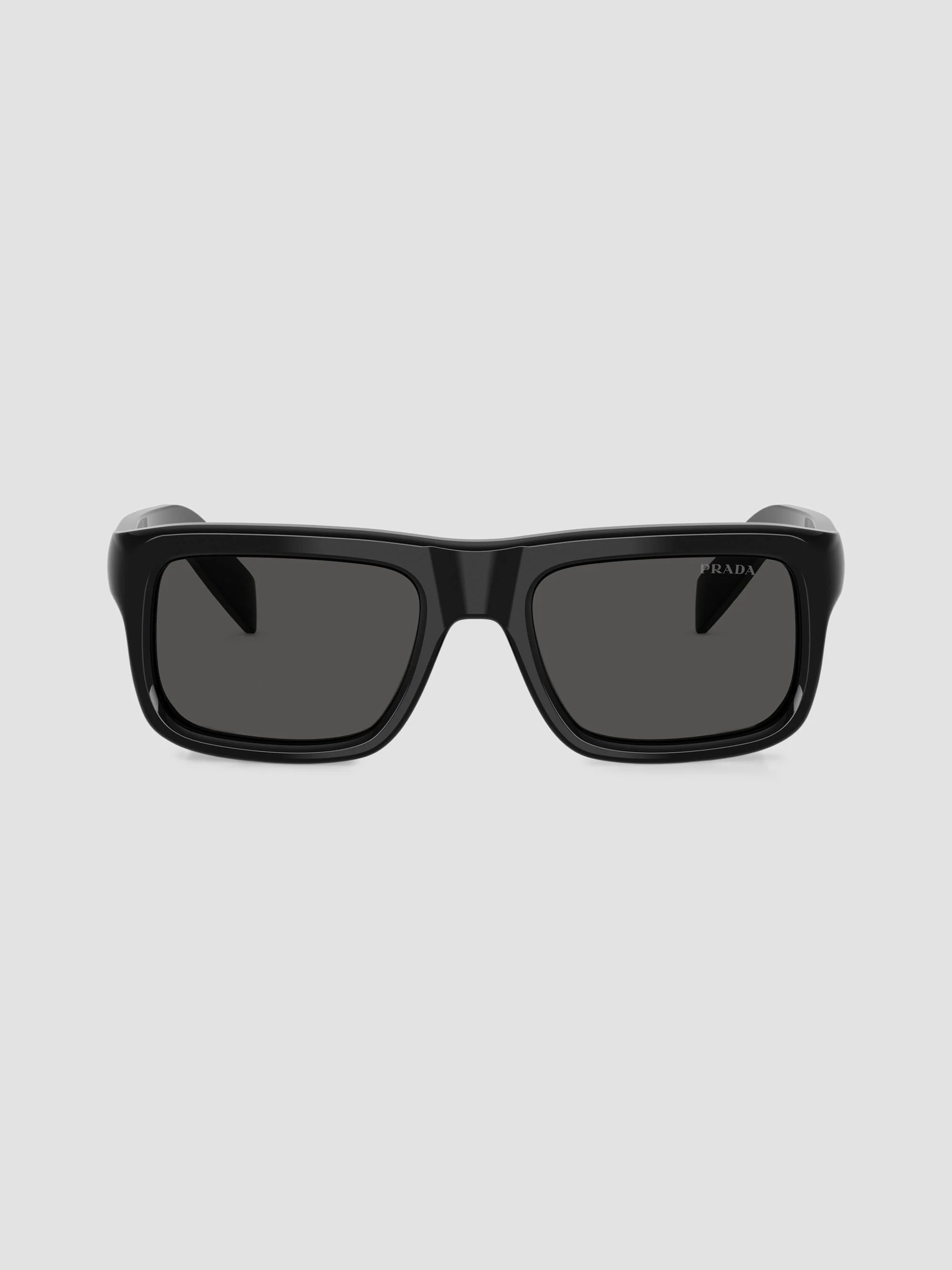 Women's 56MM Rectangular Sunglasses - Black - 1