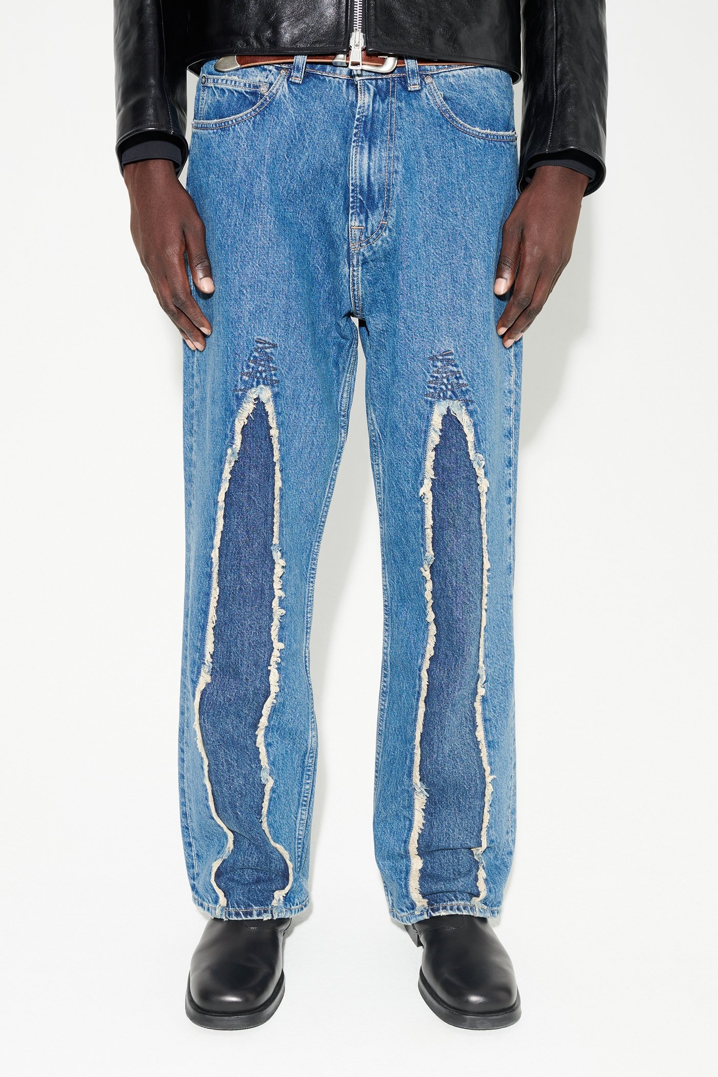 Third Cut Slash Denim - 9