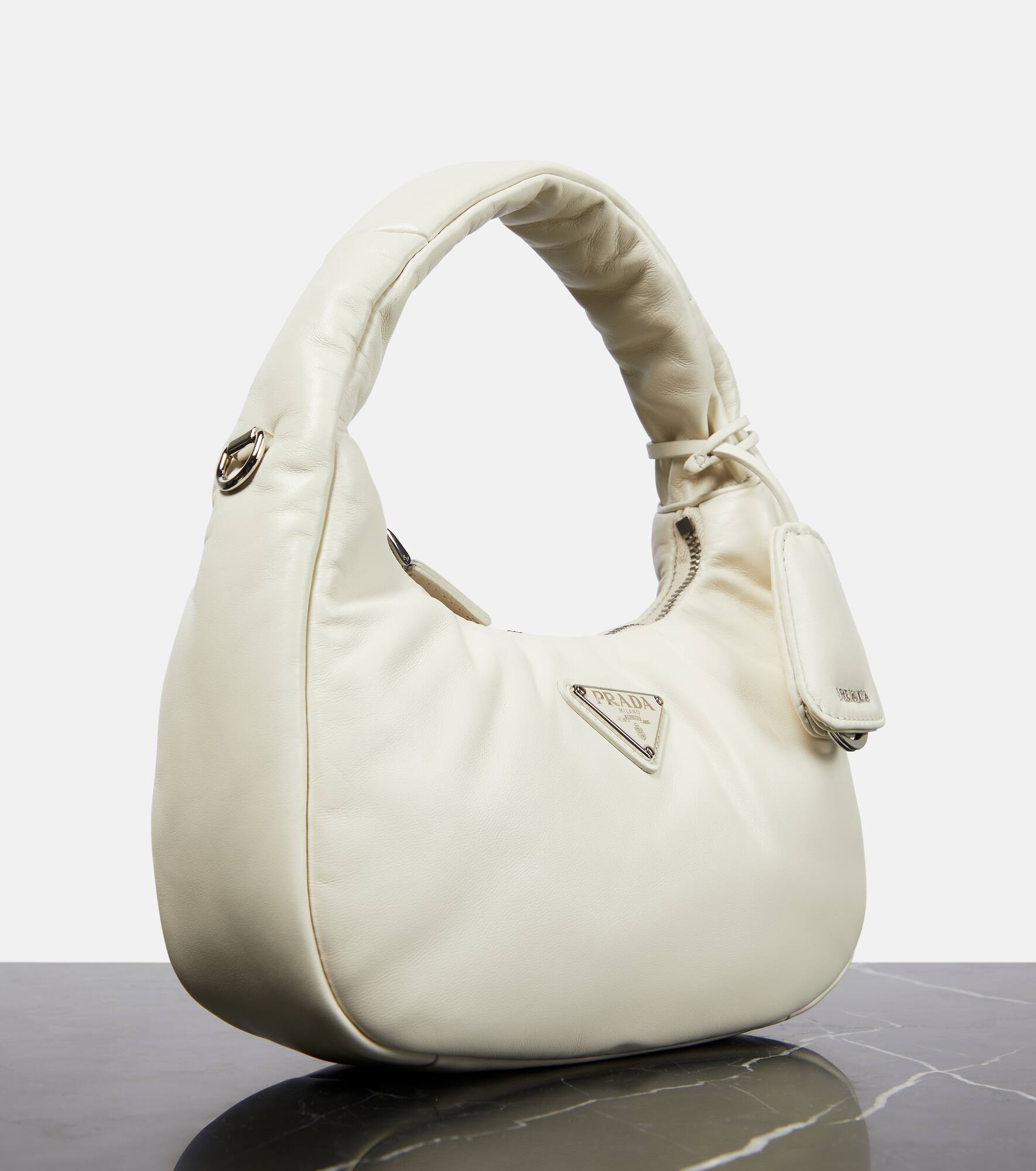 Mini leather tote bag - 6
