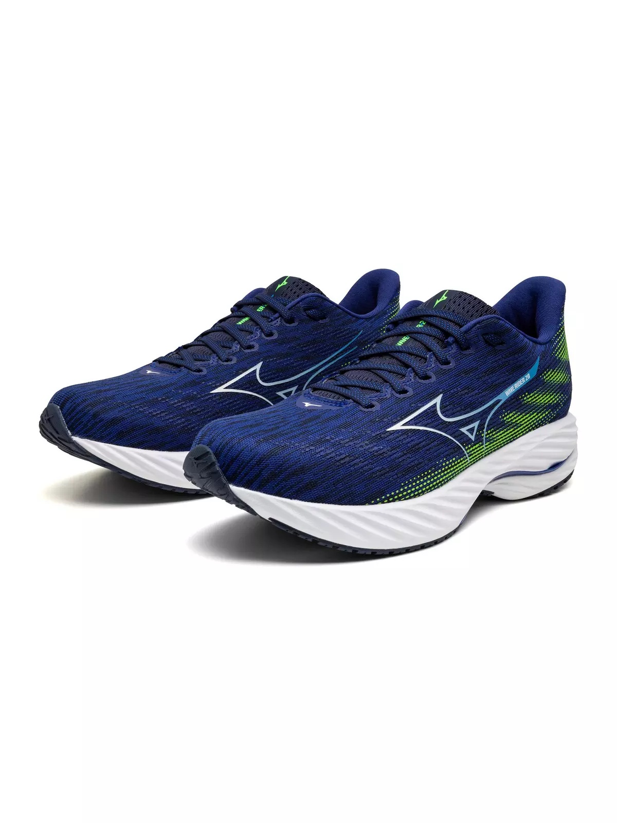 Wave Rider 28 "Reflex Blue/White" Men's Running Shoe - 5