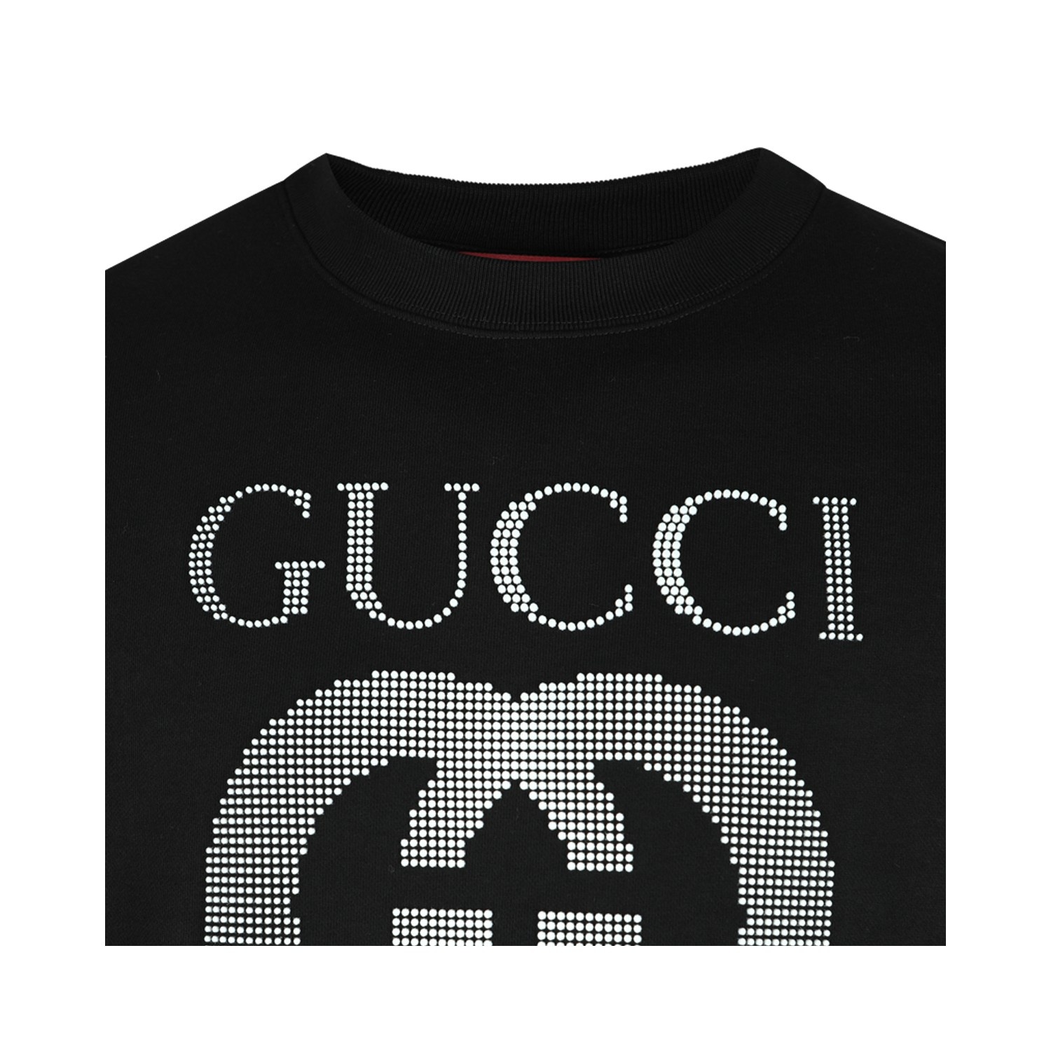 スウェット・トレーナー GUCCI BLACK COTTON SWEATSHIRT Cotton jersey sweatshirt in black | GUCCI® US