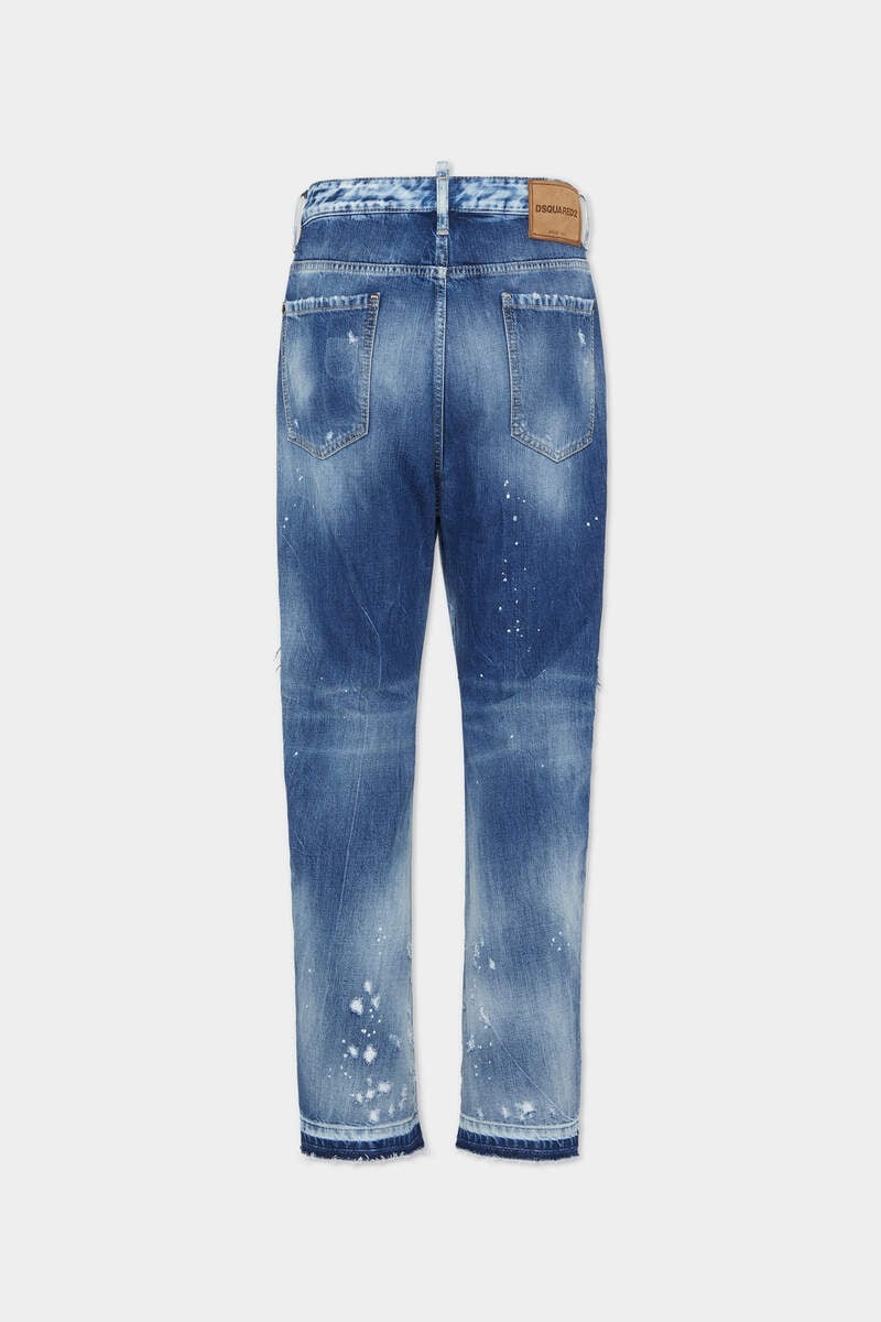 MEDIUM RIPPED WASH LONDON BRO JEANS - 2