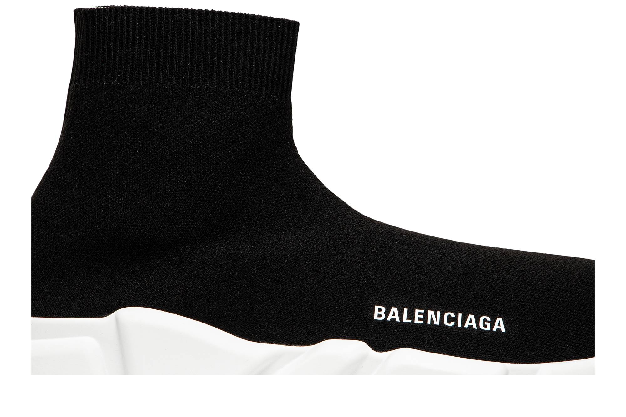 Balenciaga Speed Sneaker 'Black White' 2018 - 2