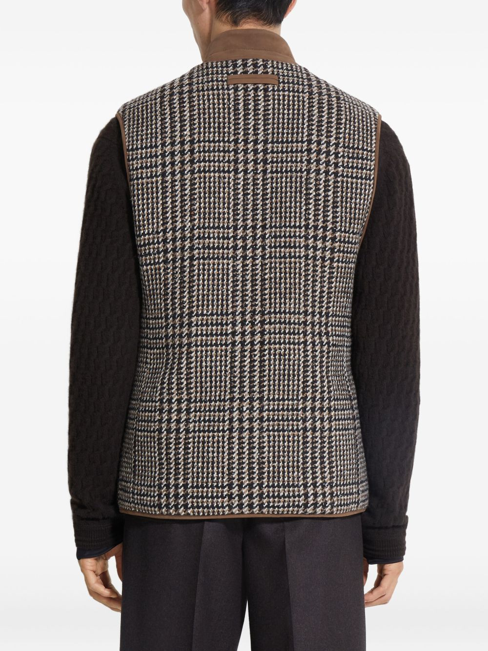 houndstooth vest - 4