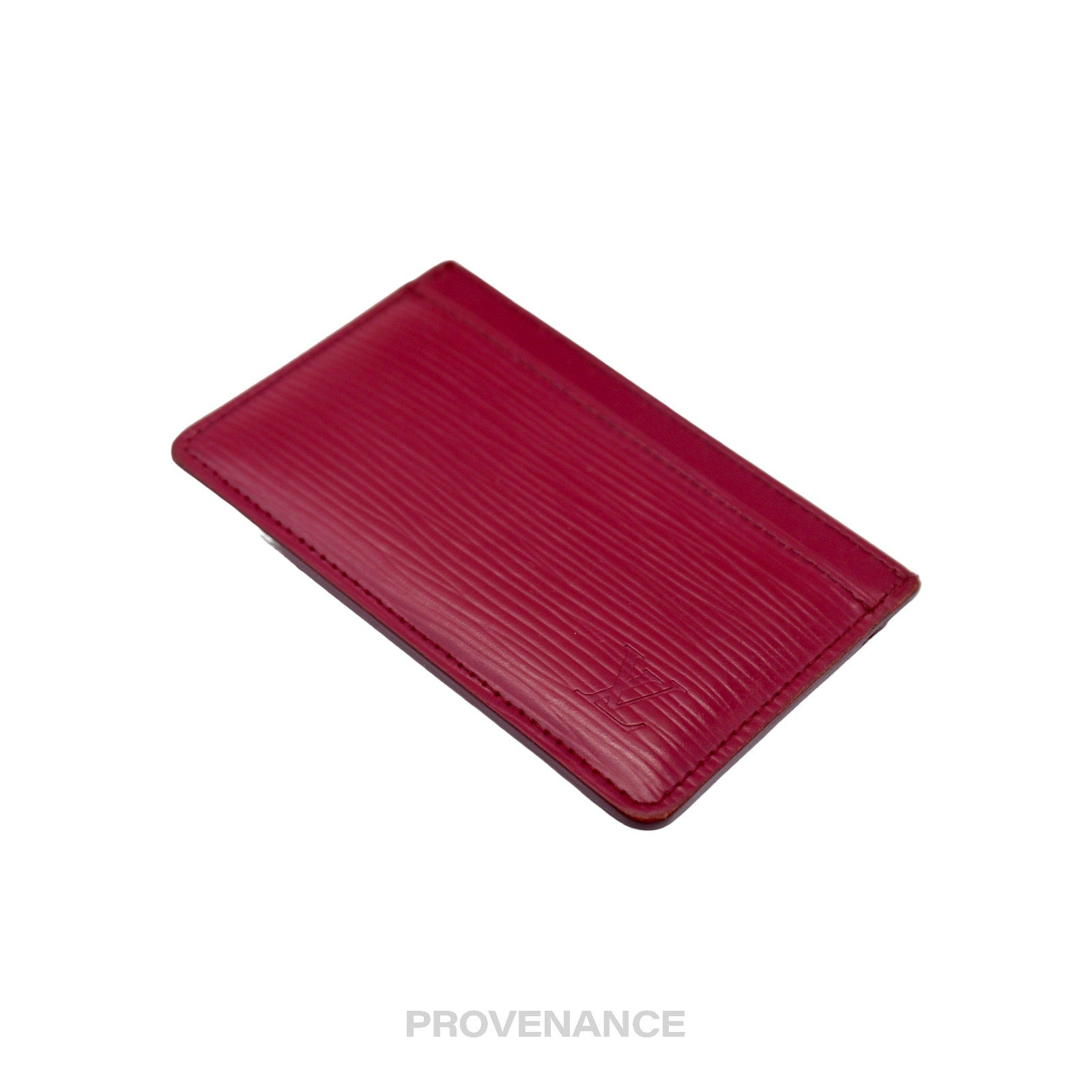 Louis Vuitton Card Holder Wallet - Fuchsia Epi Leather - 4