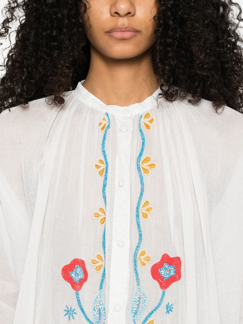 floral embroidered shirt 5