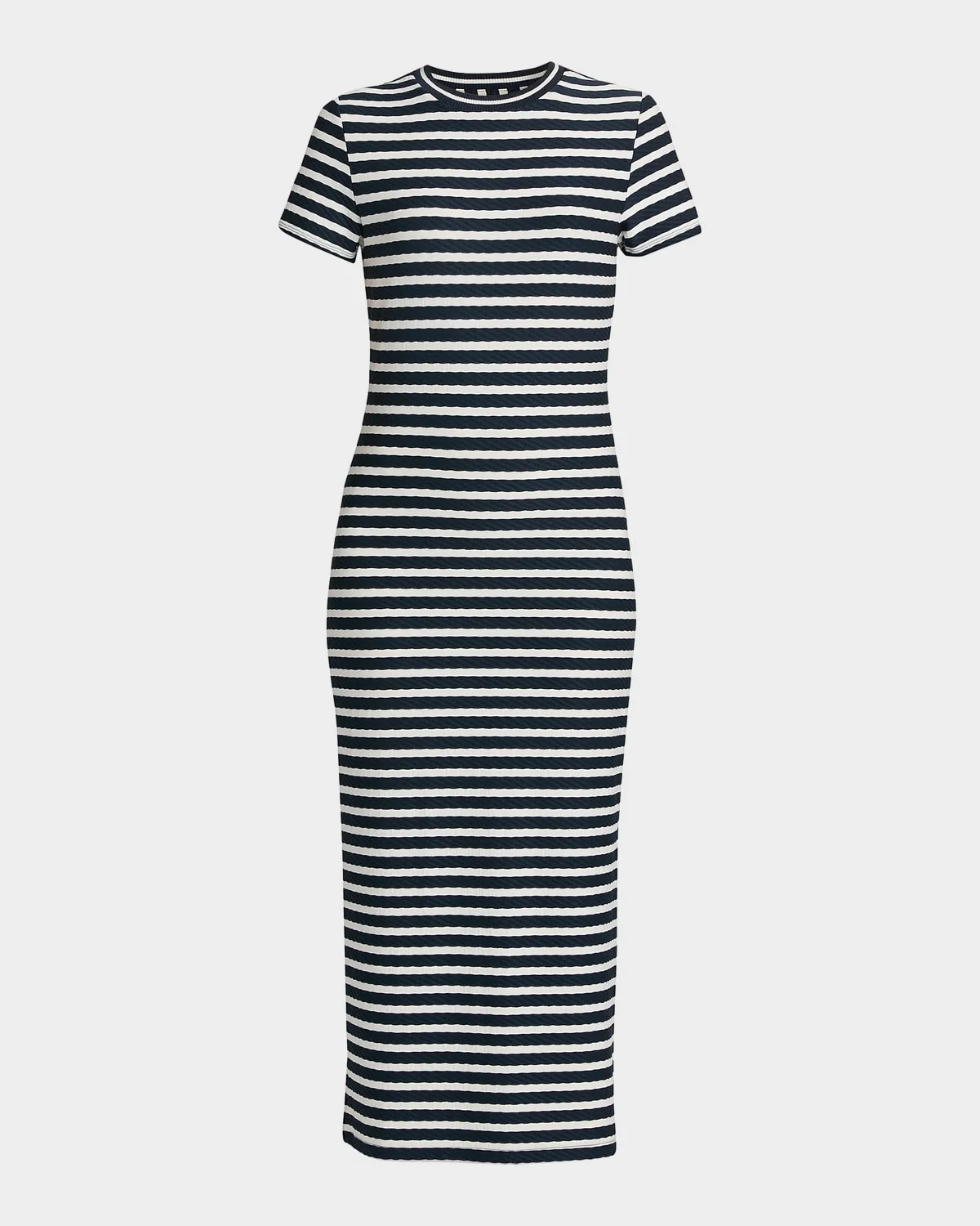 Skye Striped T-Shirt Midi-Dress - 1