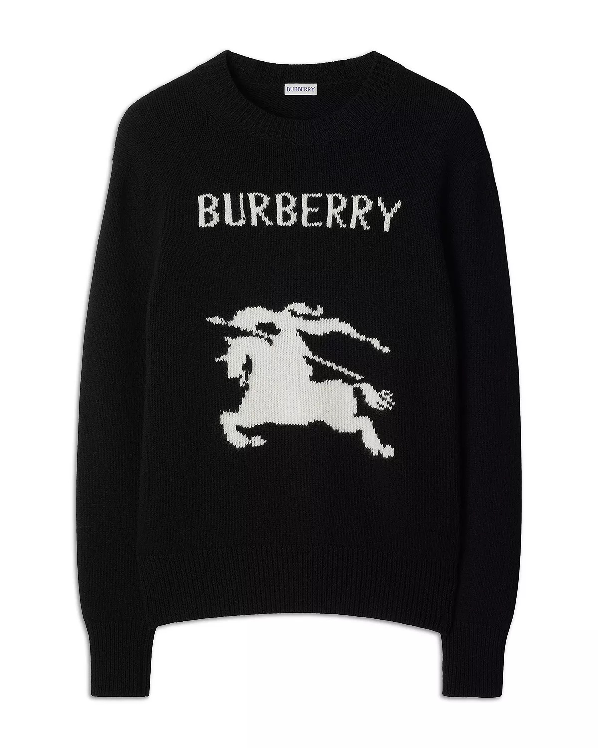 Equestrian Knight Design Wool & Cashmere Regular Fit Sweater - 6