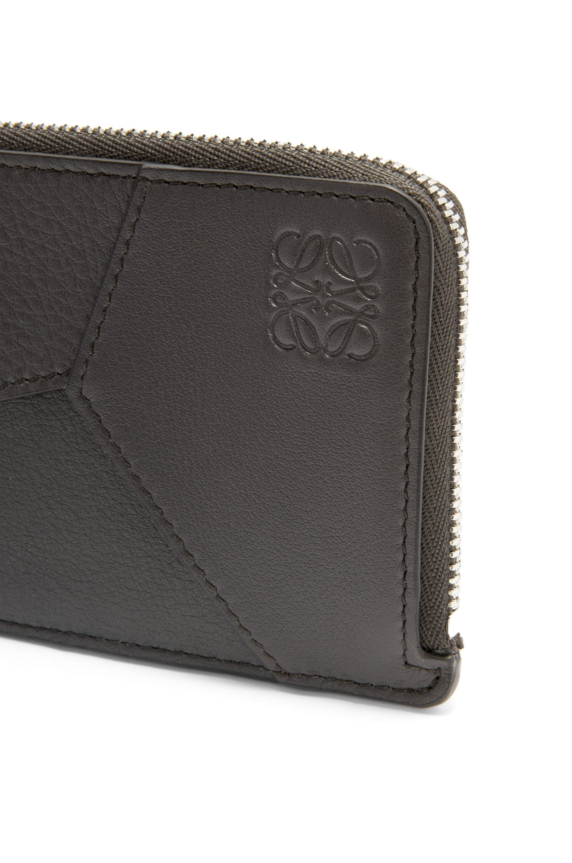 Puzzle long coin cardholder in classic calfskin - 4