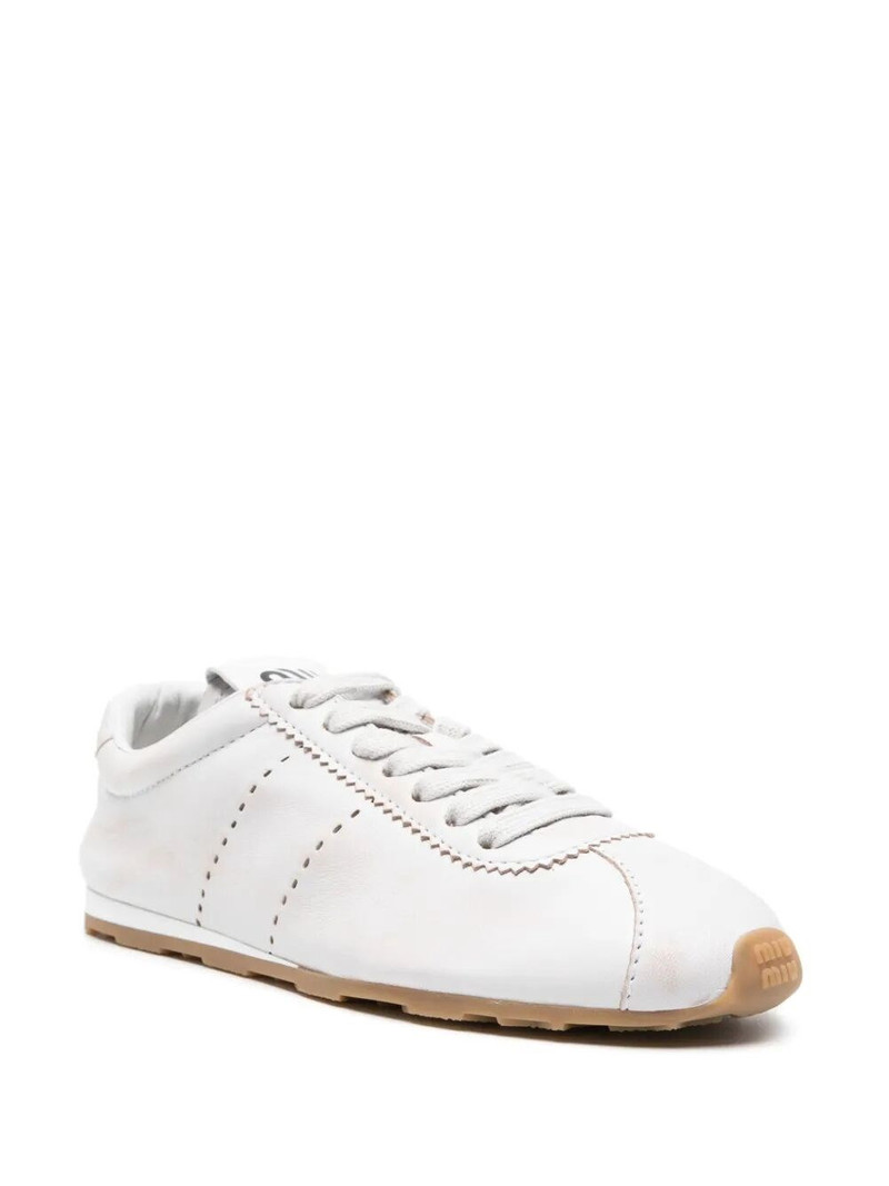 Miu Miu PLUME SNEAKERS IN SUEDE outlook
