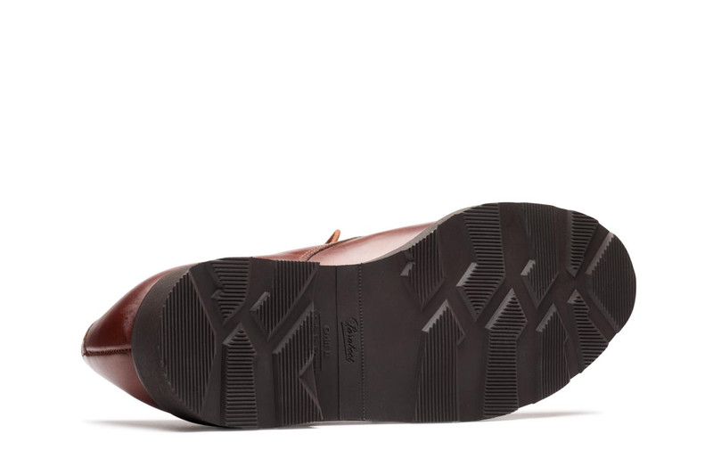 Azay Brown Lily - Rubber Sole 5