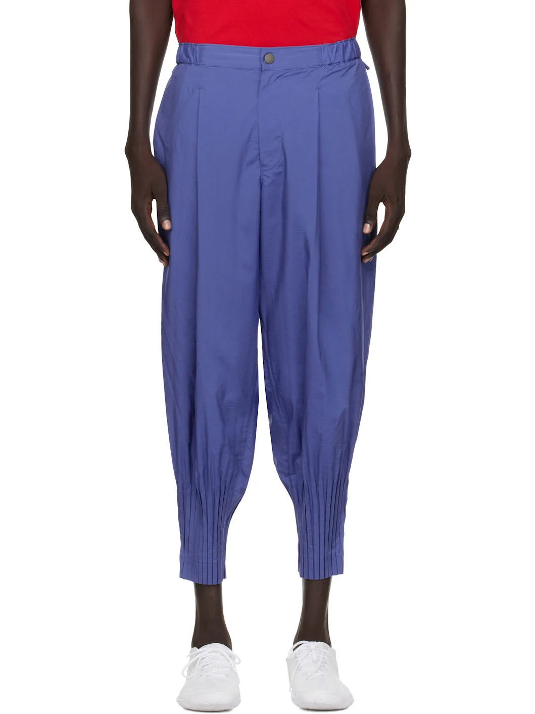 Blue Cascade Trousers - 1