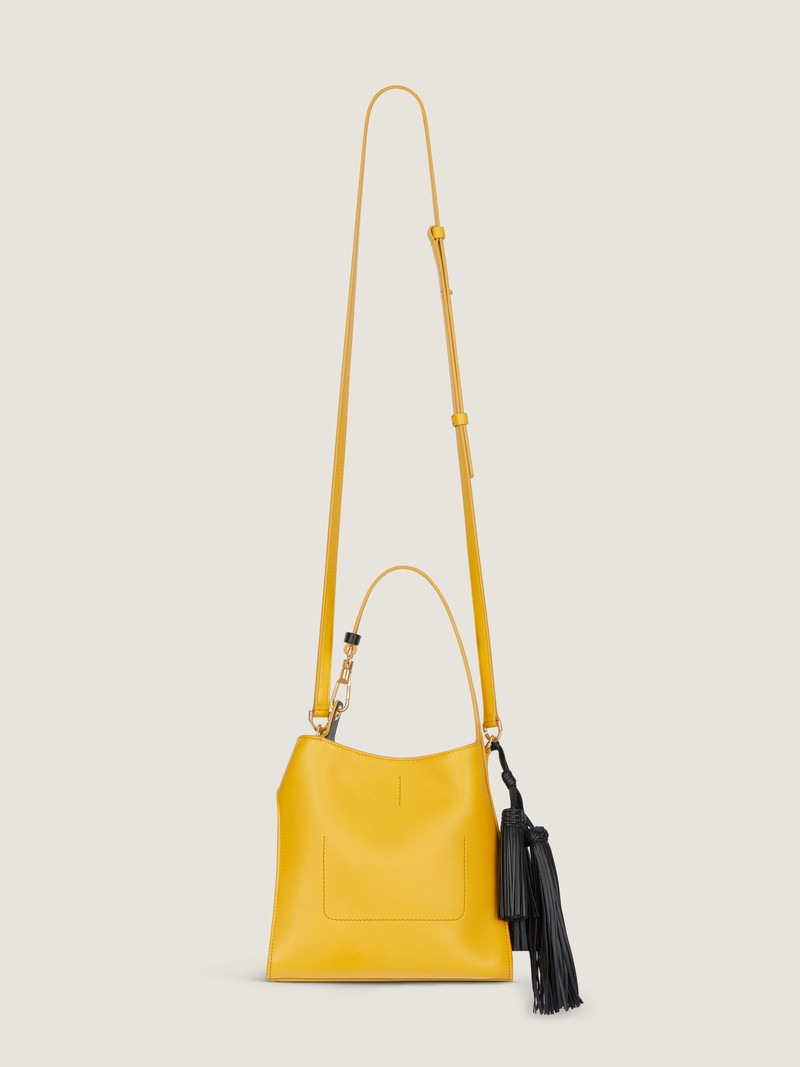 MINI BELTED HOBO BAG IN LEATHER 3