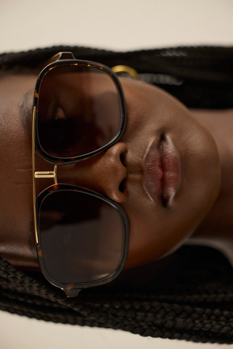 Janis Detail Aviator Sunglasses 5