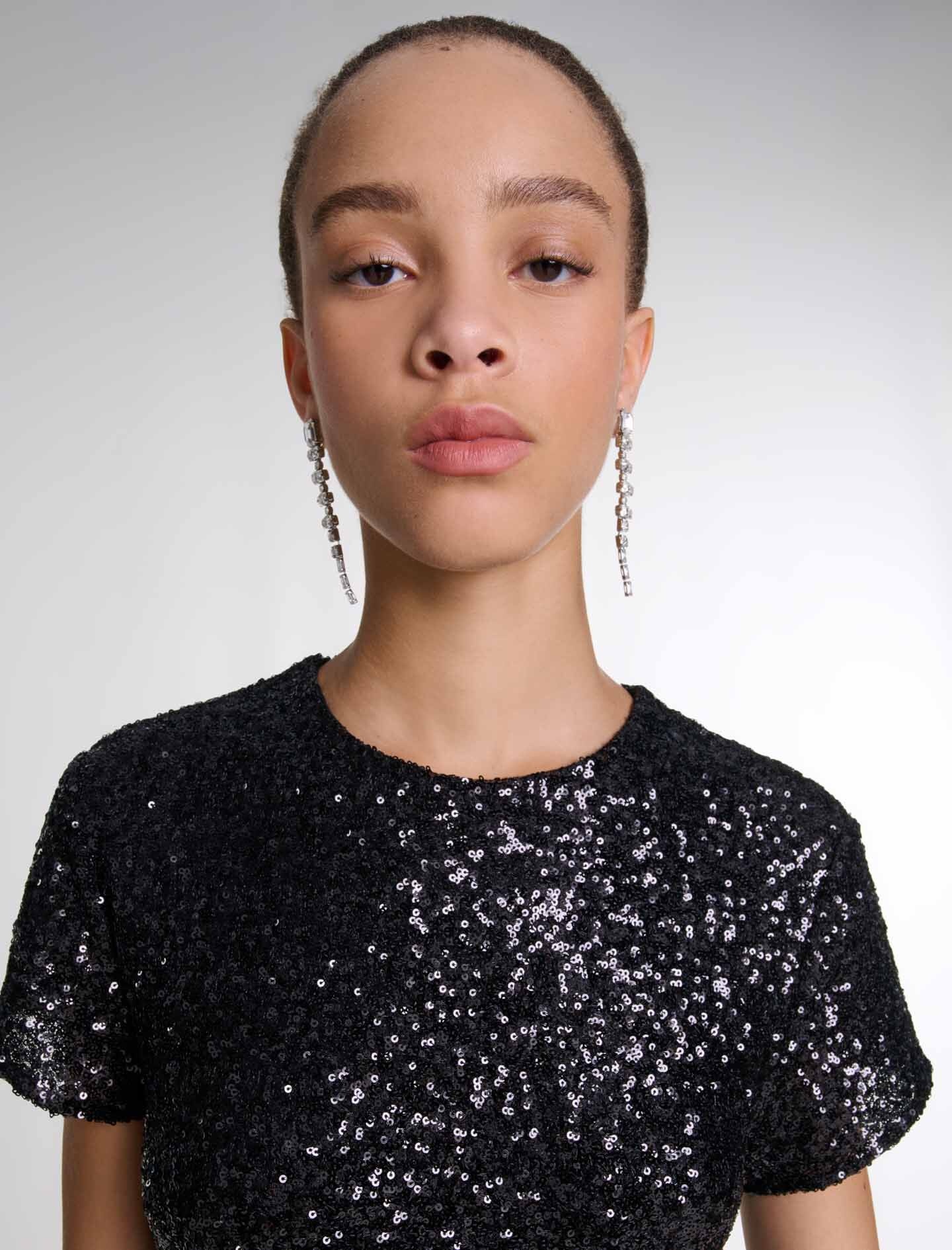 Short sequin dress - 6