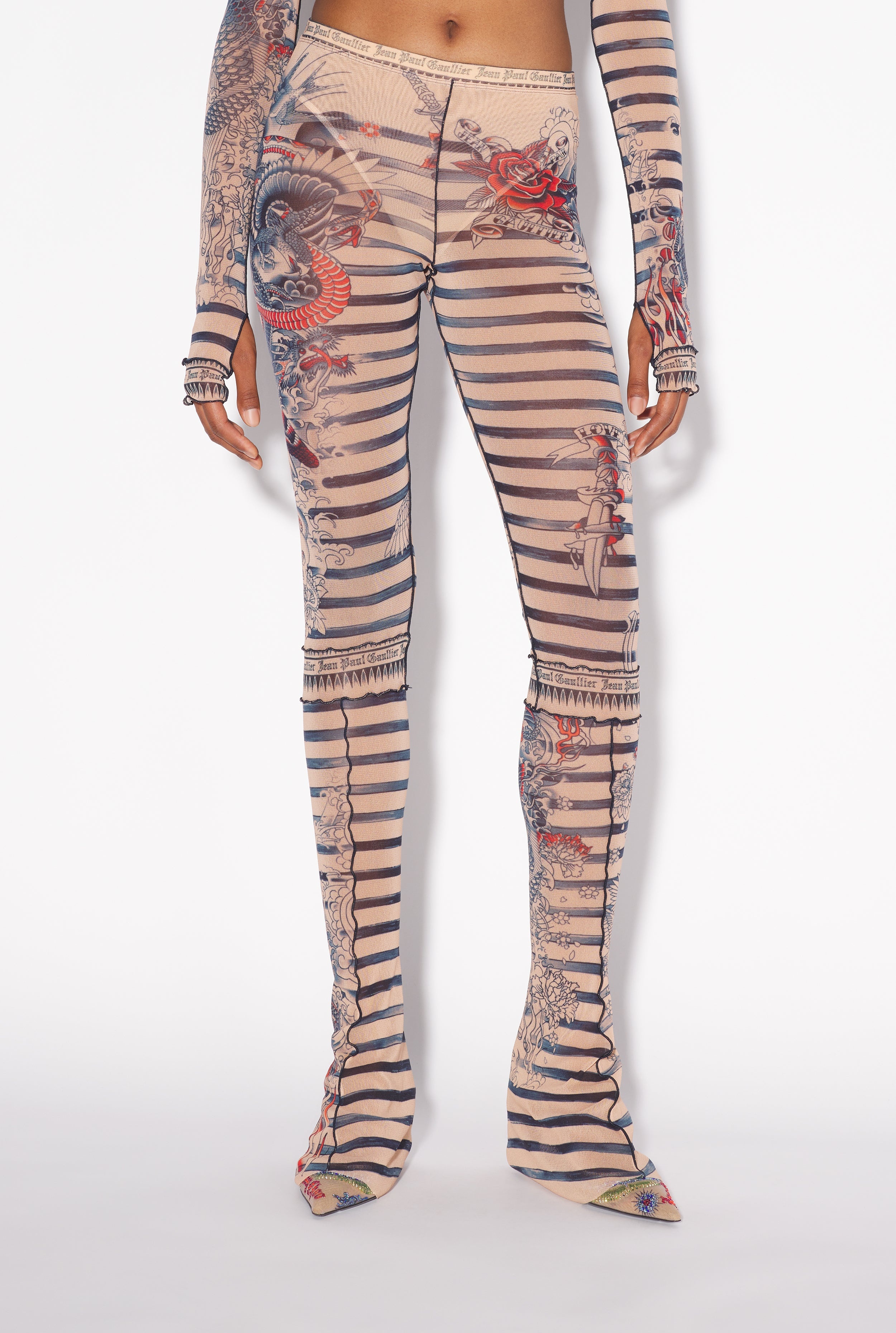 THE NUDE SAILOR TATTOO PANTS - 3