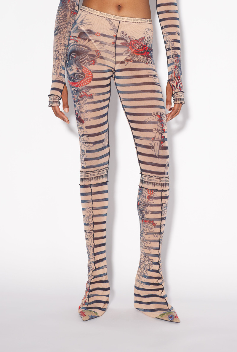 Jean Paul Gaultier THE NUDE SAILOR TATTOO PANTS outlook