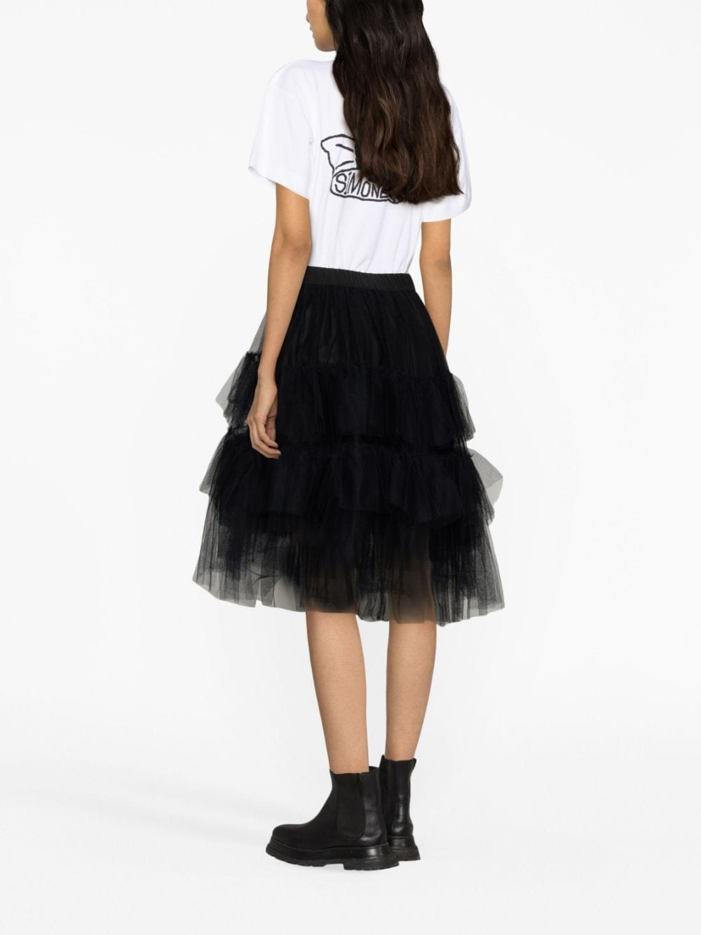 tiered tulle skirt - 3