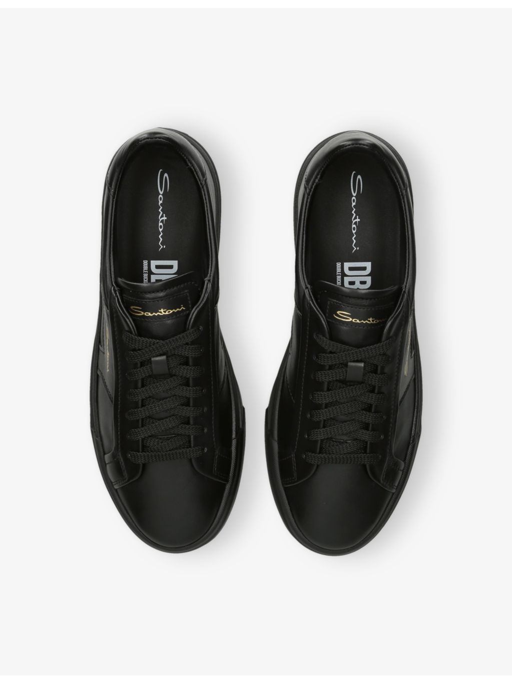 DBBS Leather Low-Top Trainers - 2