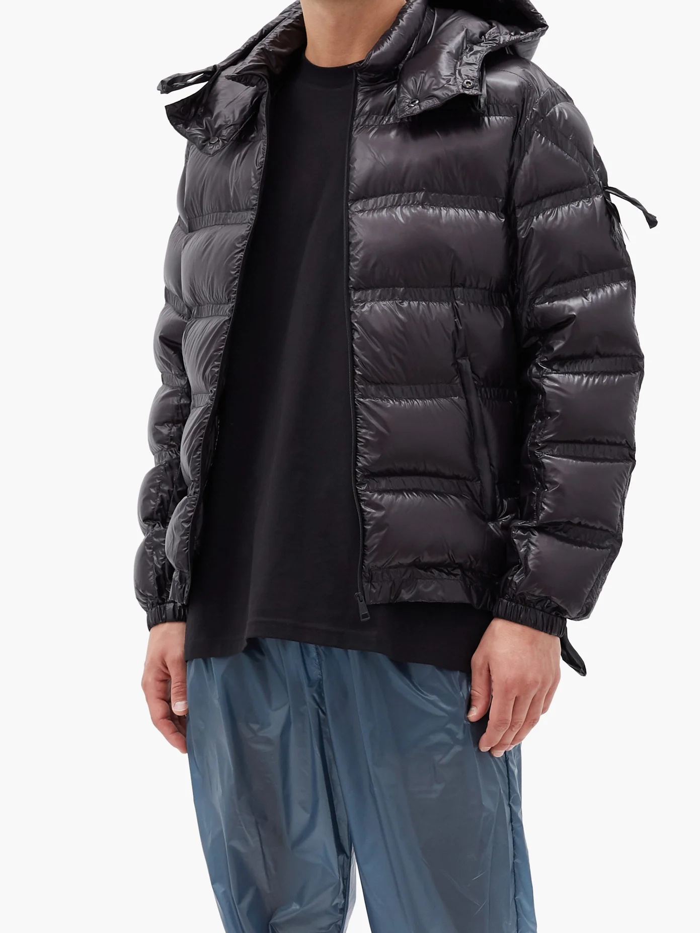 Lantz quilted down hooded jacket - 6