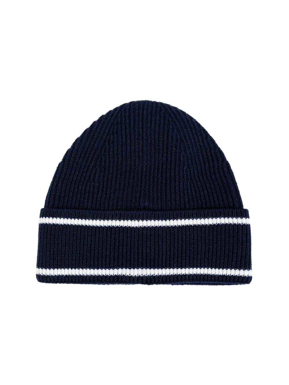 logo-embroidered beanie - 3