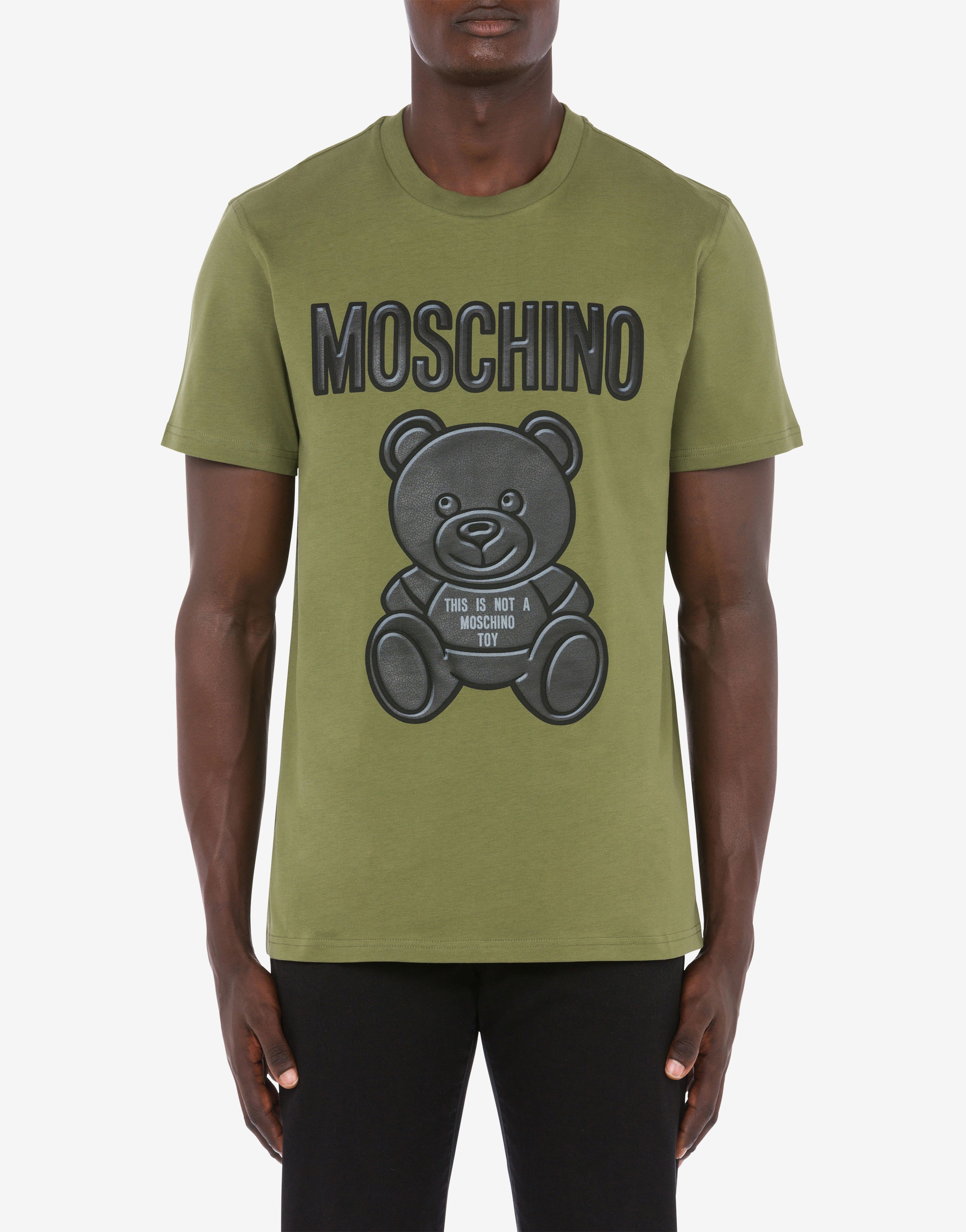 MOSCHINO TEDDY BEAR ORGANIC JERSEY T-SHIRT - 2