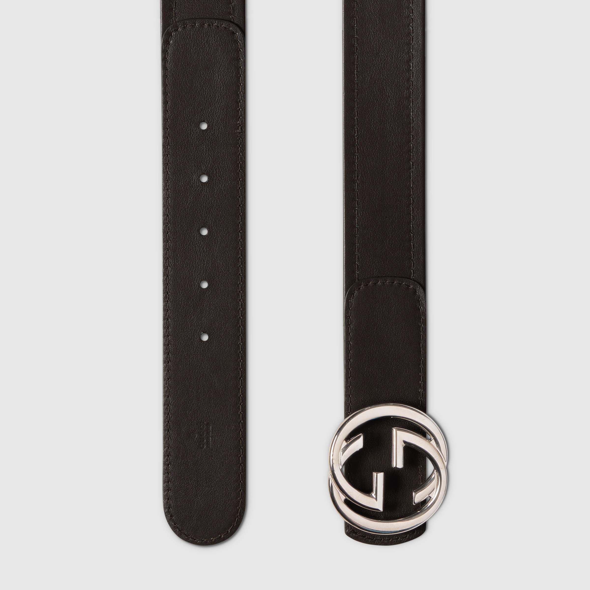 Reversible belt with Interlocking G buckle - 7