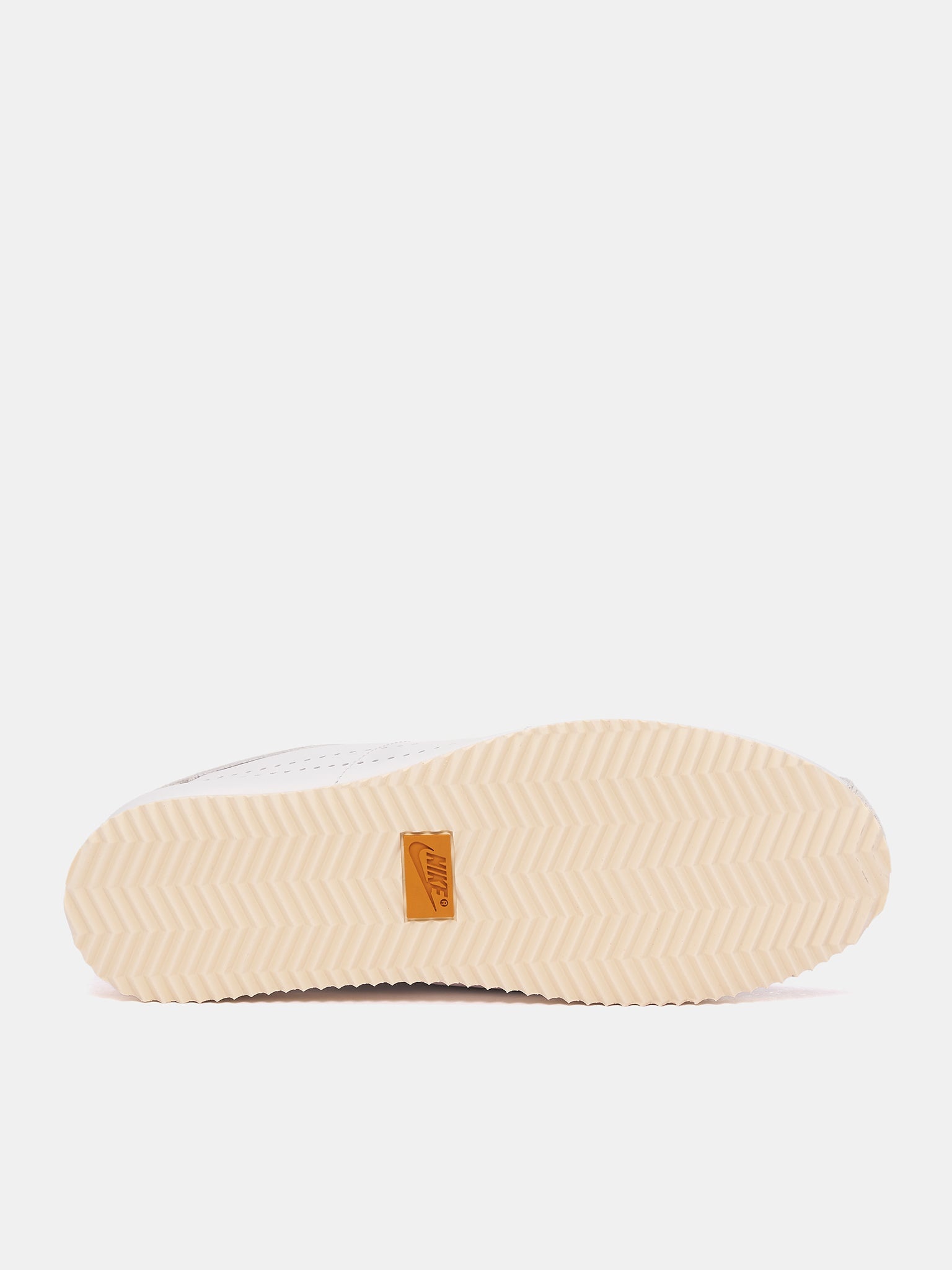 Nike White Cortez Leather Sneakers - 6