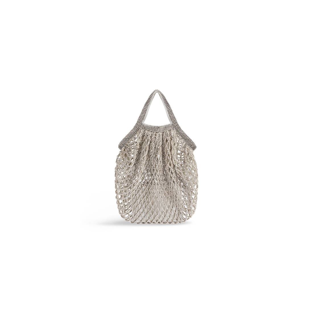 Women's 24/7 Small Bag With Rhinestones in Silver - 1