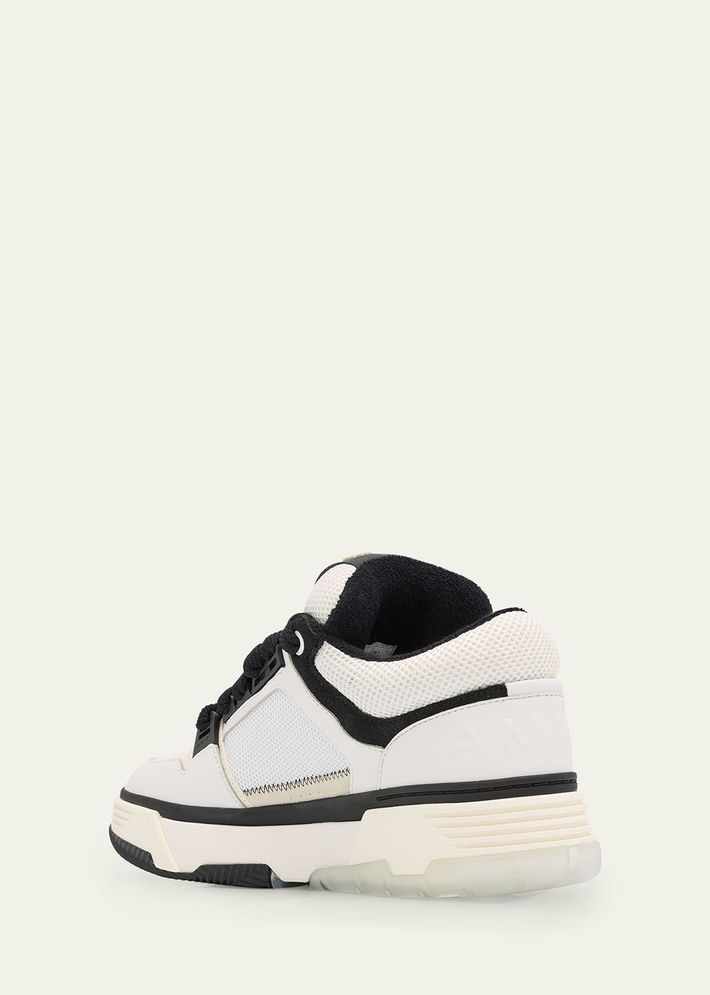 Men's MA-1 Leather & Mesh Low-Top Sneakers - 2