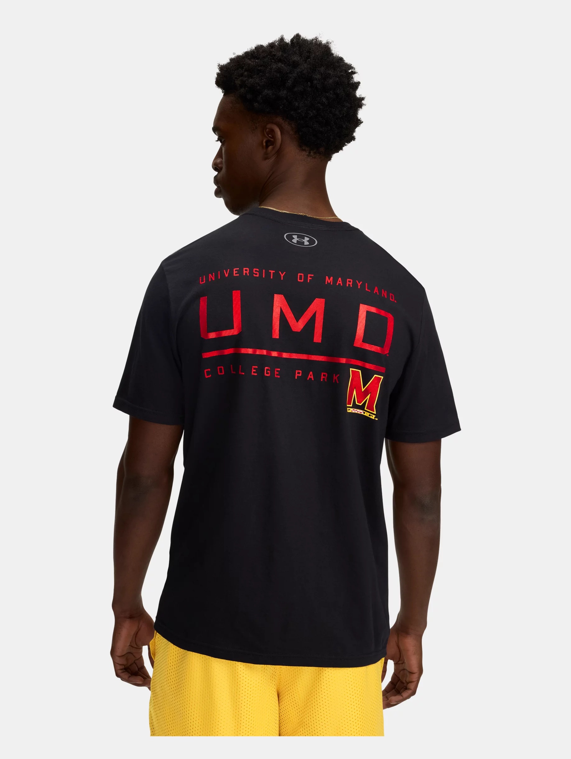 Men's UA Performance Cotton Collegiate Short Sleeve - 4