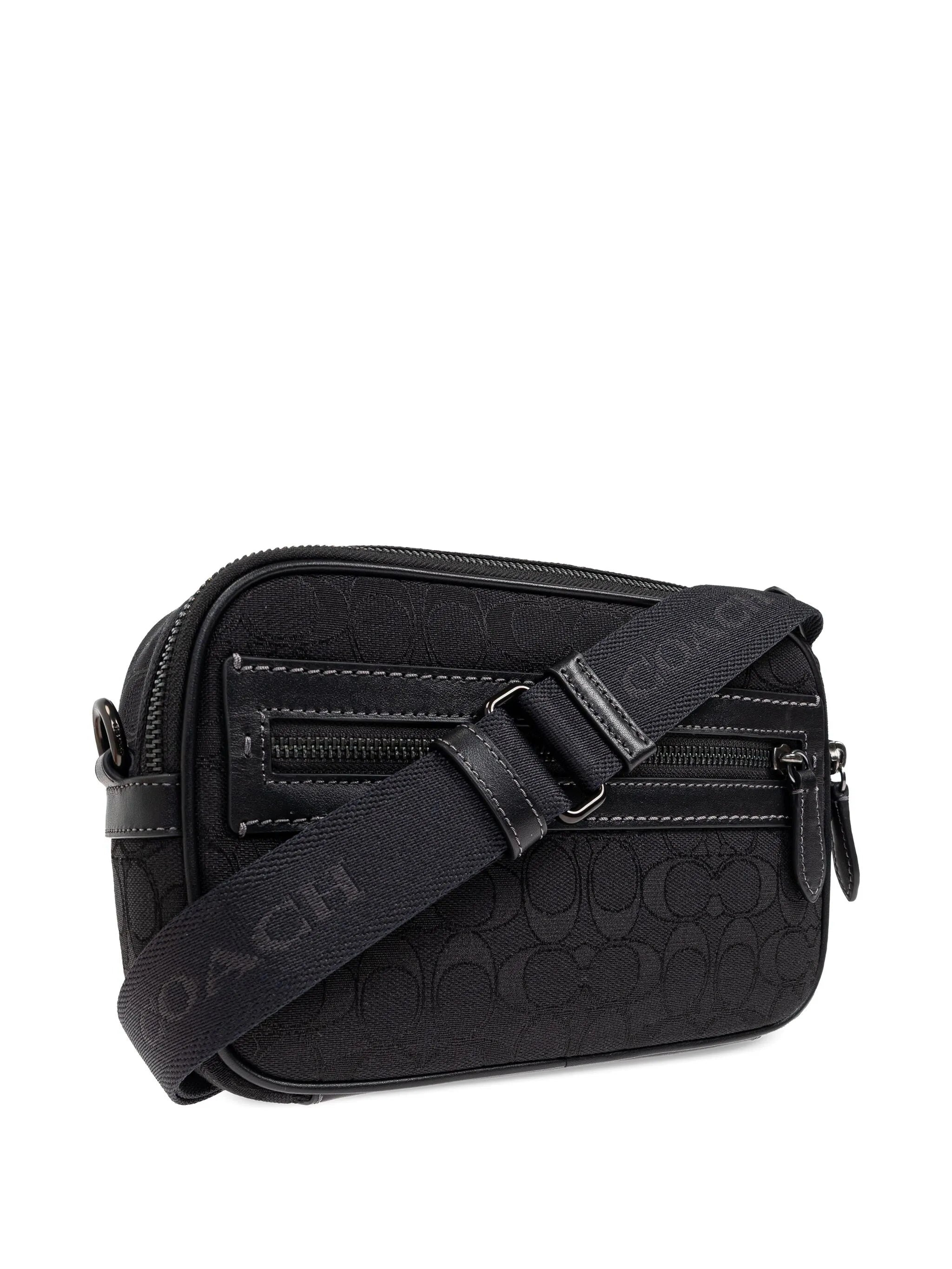 Coach Monogram Messenger Bag - 2