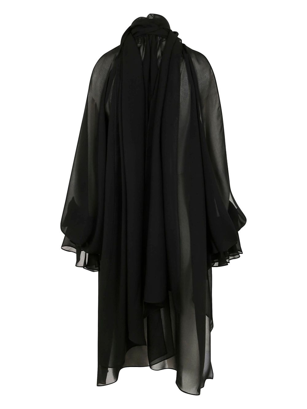 georgette asymmetric blouse - 2