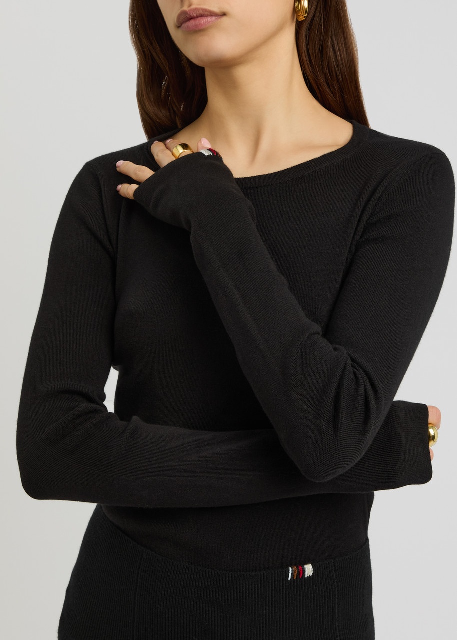 Extreme Cashmere N°392 Eel Cotton-blend top - 5