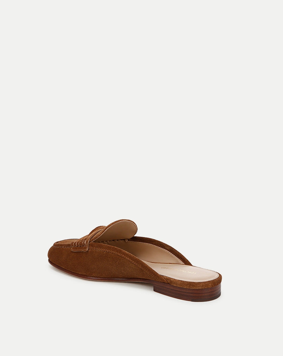 PENNY SUEDE MULE - 5
