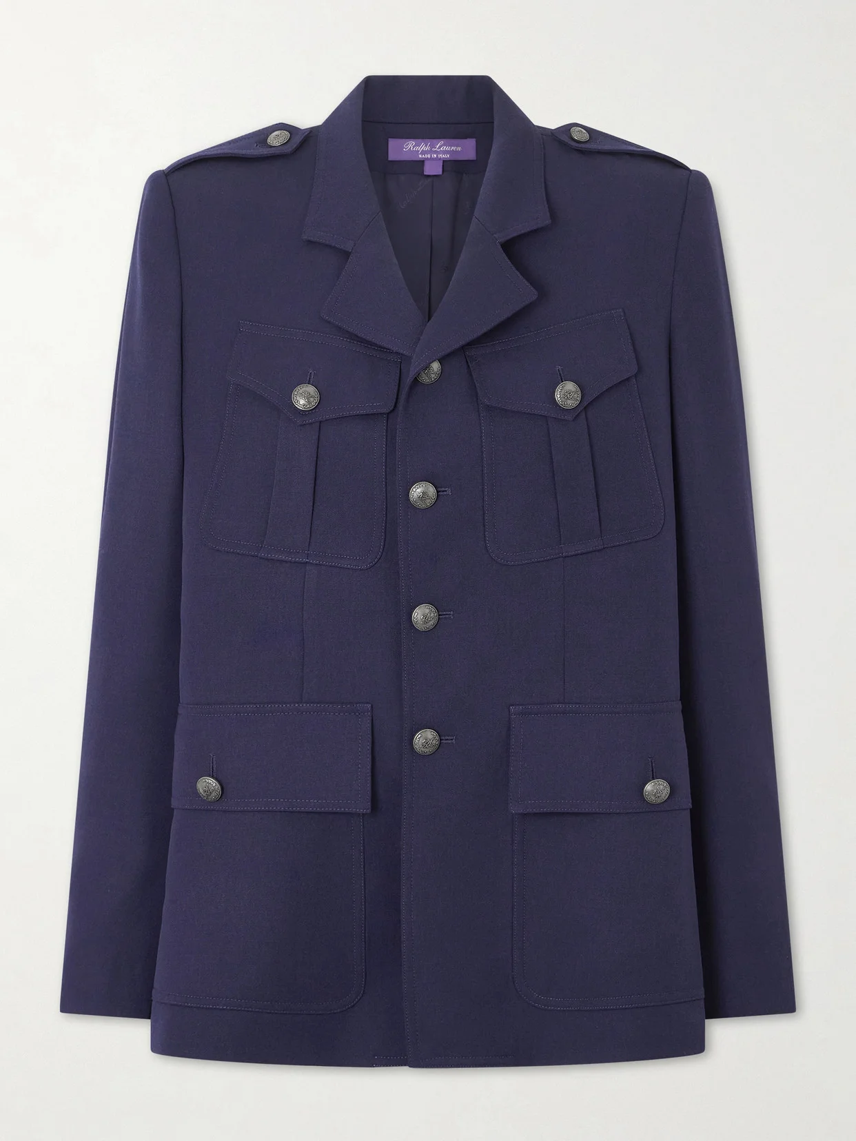 Annabeth Grain De Poudre Wool Jacket - 1